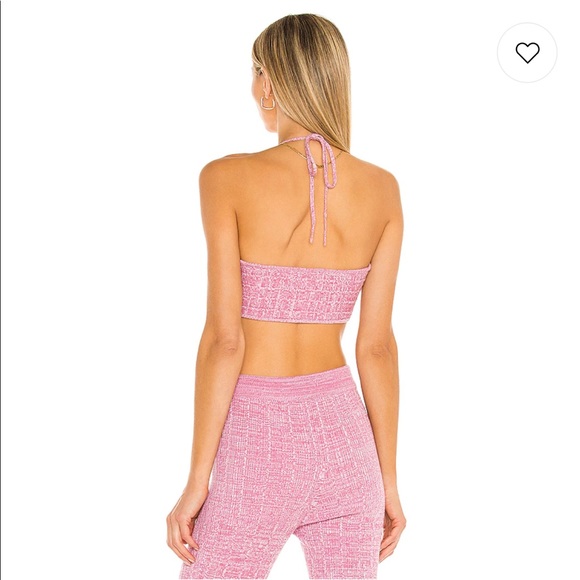 Lovers + Friends McKenna Marled Pink Revolve Set - Picture 2 of 5